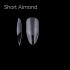 Soft Gel Tips 13 - Short Almond 240pcs 